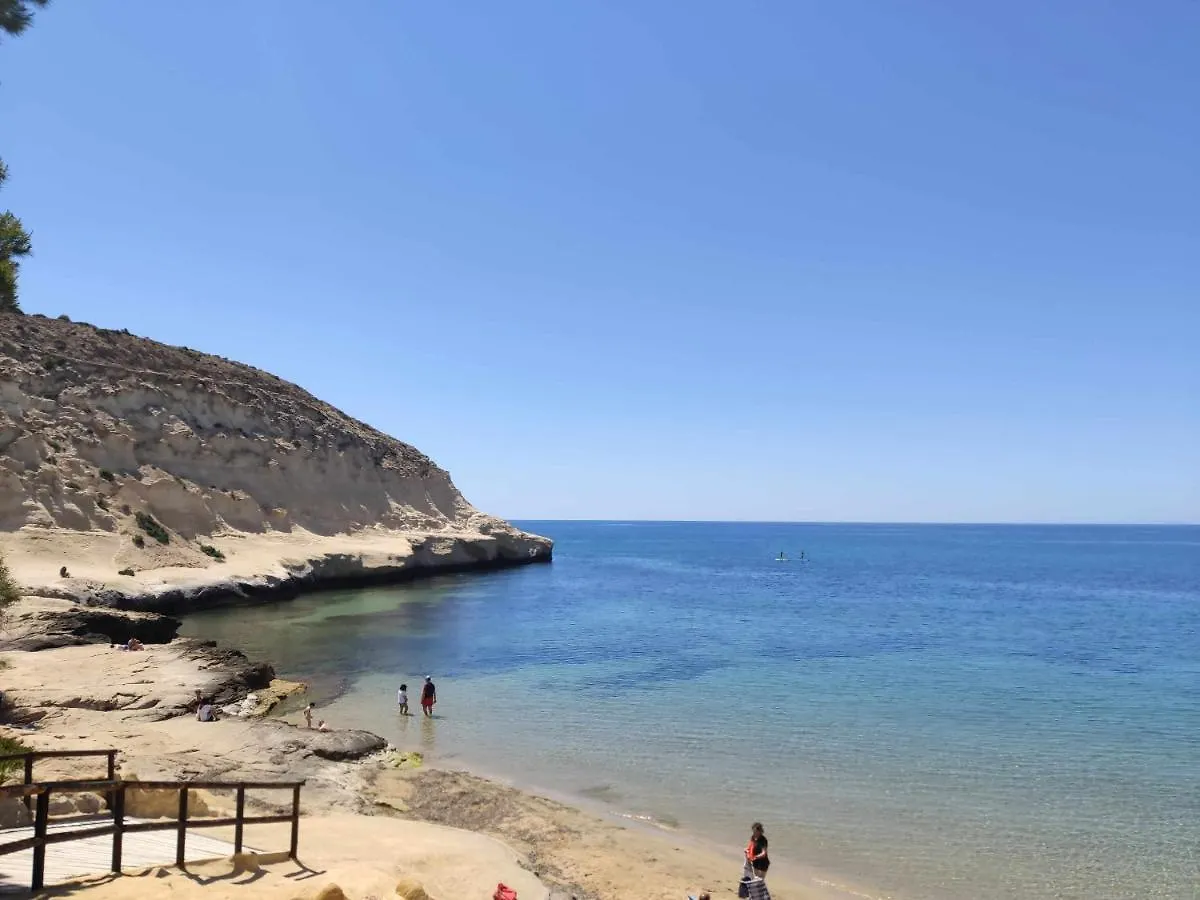 Apartamento La Invencible Terreros en 1ª Línea de Playa San Juan de los Terreros Сasa de vacaciones